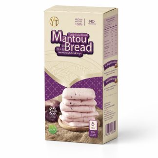紫薯馒头面包 Purple Sweet Potato Mantou Bread