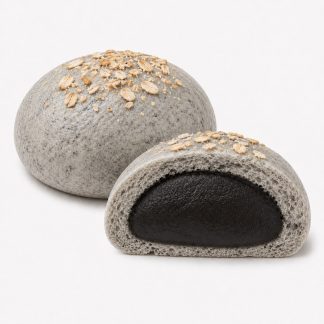 燕麦黑芝麻包 Oat Black Sesame Bun